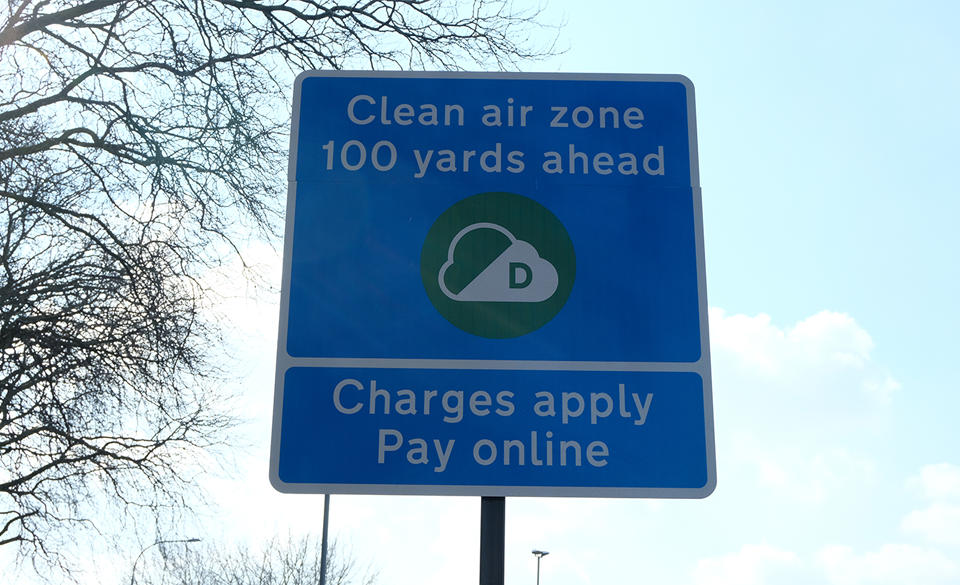 Clean Air Zones Sign